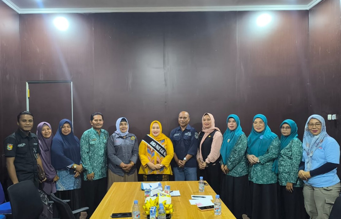 Bunda PAUD Halteng Dorong Tertib Administrasi Kependudukan Anak Usia Dini di Disdukcapil Halmahera Tengah